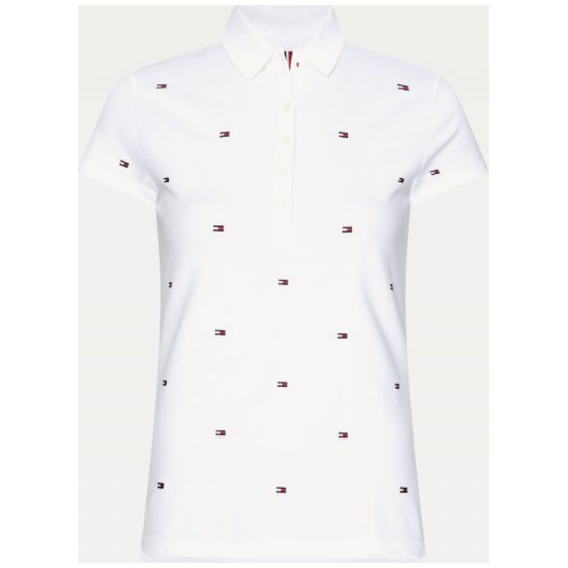 FELICIA SLIM EMBROIDERY POLO